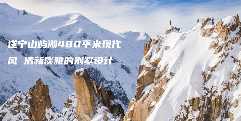 遂寧山嶼湖480平米現(xiàn)代風(fēng) 清新淡雅的別墅設(shè)計